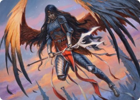 Liesa, Forgotten Archangel Art Card [Innistrad: Midnight Hunt Art Series] | Gamer Loot