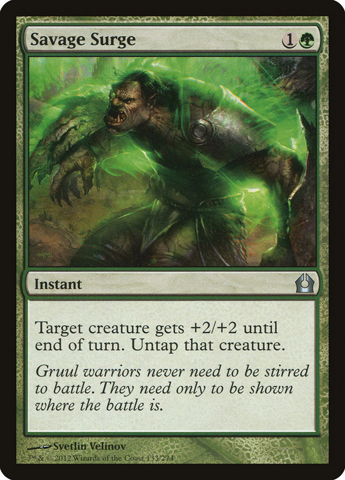 Savage Surge [Return to Ravnica] | Gamer Loot