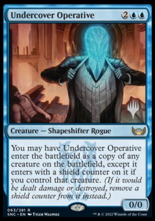 Undercover Operative (Promo Pack) [Streets of New Capenna Promos] | Gamer Loot