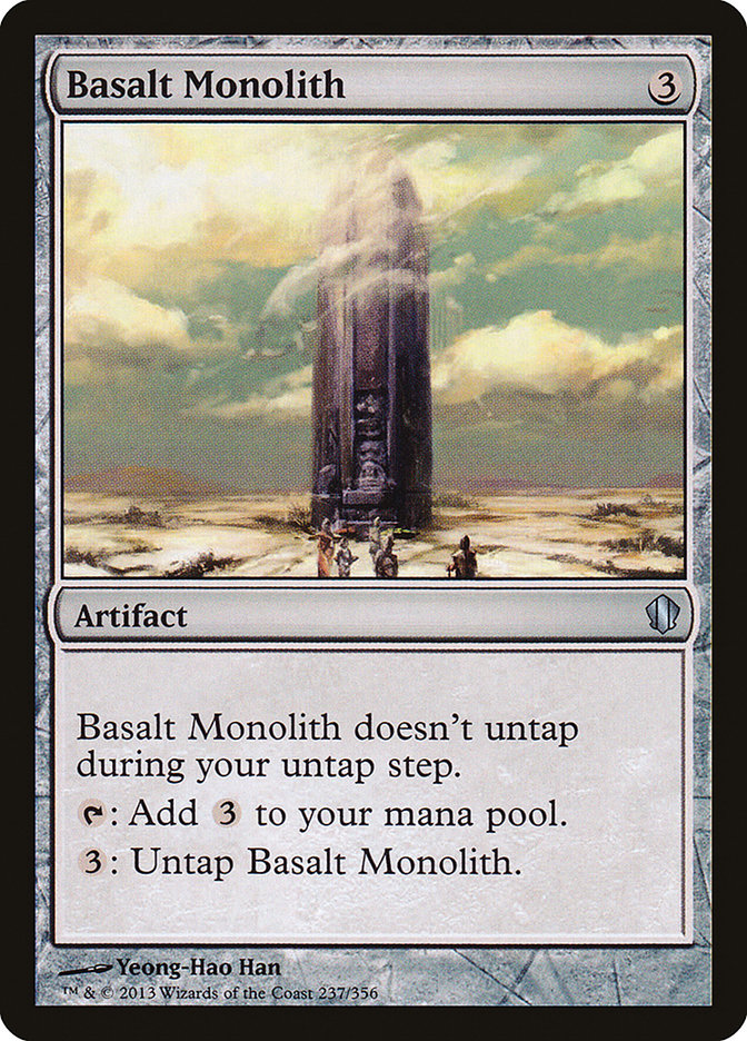 Basalt Monolith [Commander 2013] | Gamer Loot