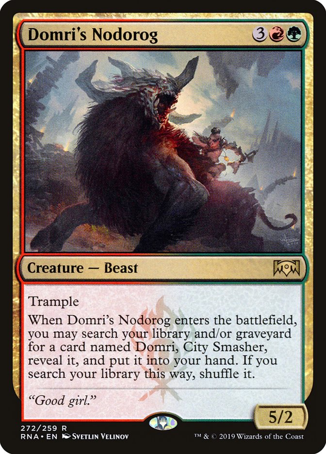 Domri's Nodorog [Ravnica Allegiance] | Gamer Loot