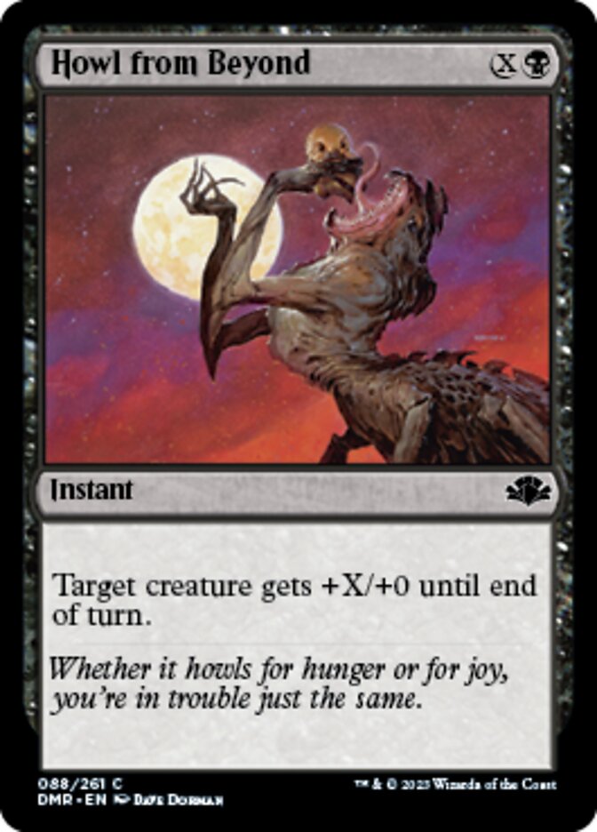 Howl from Beyond [Dominaria Remastered] | Gamer Loot