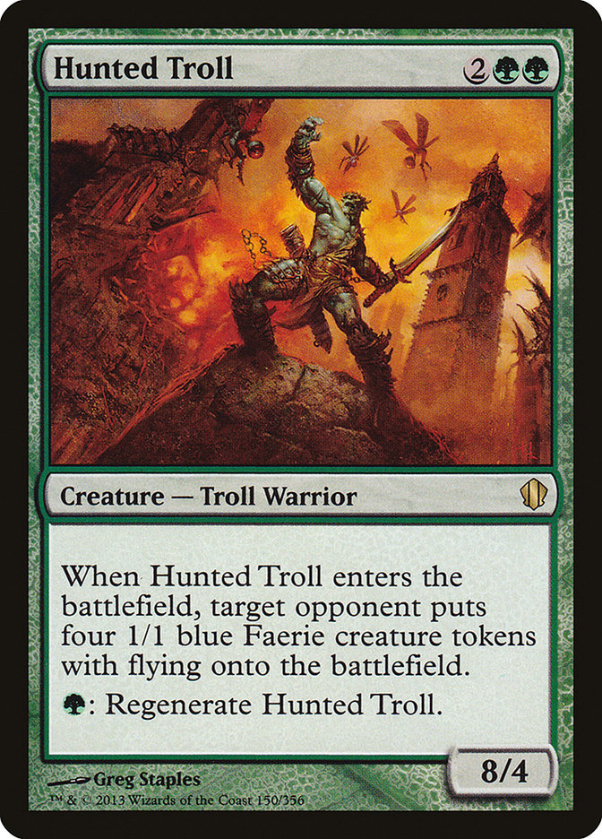 Hunted Troll [Commander 2013] | Gamer Loot