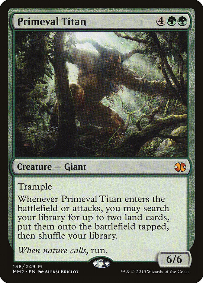 Primeval Titan [Modern Masters 2015] | Gamer Loot