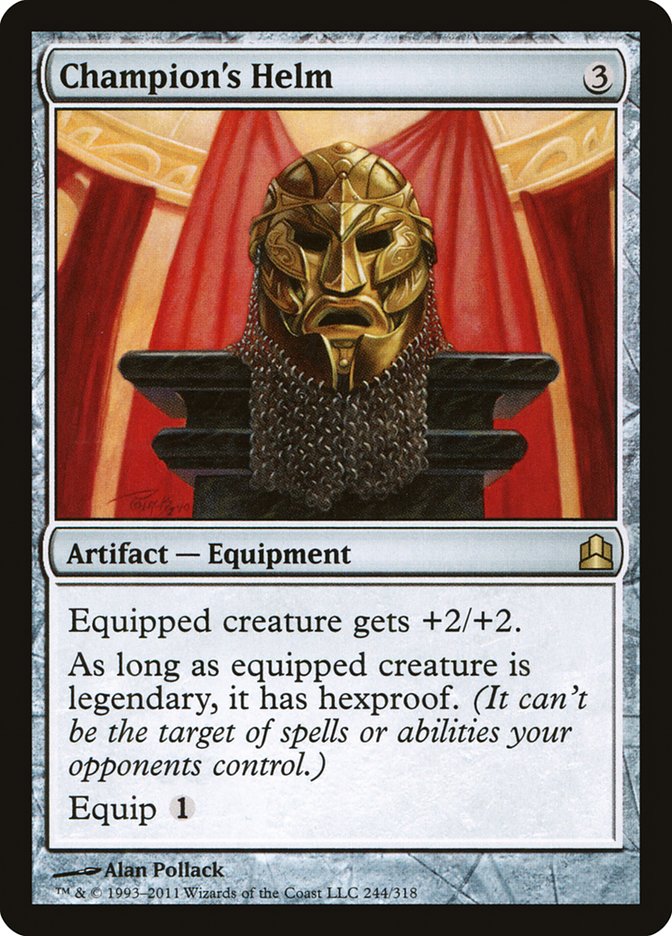 Champion's Helm [Commander 2011] | Gamer Loot