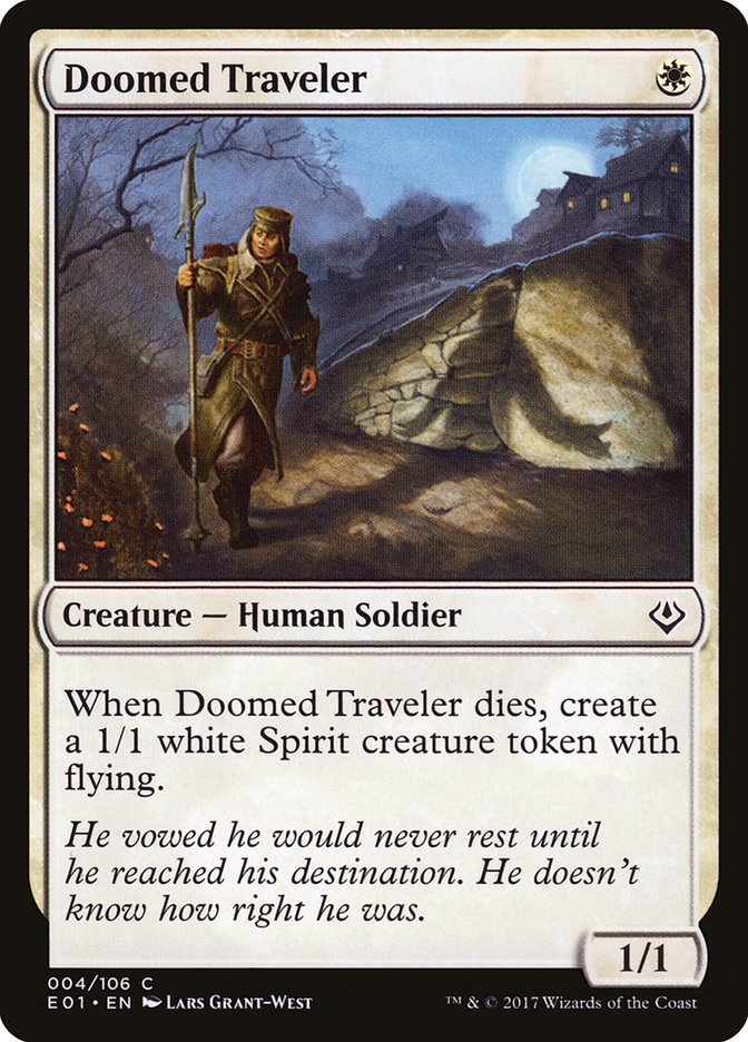 Doomed Traveler [Archenemy: Nicol Bolas] | Gamer Loot