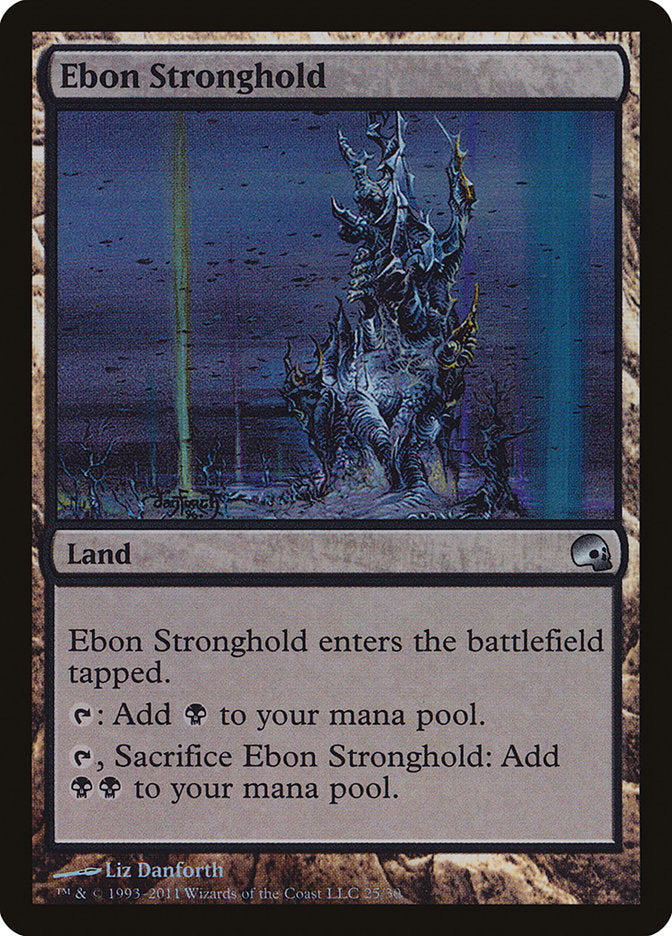 Ebon Stronghold [Premium Deck Series: Graveborn] | Gamer Loot