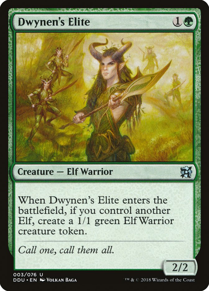 Dwynen's Elite [Duel Decks: Elves vs. Inventors] | Gamer Loot