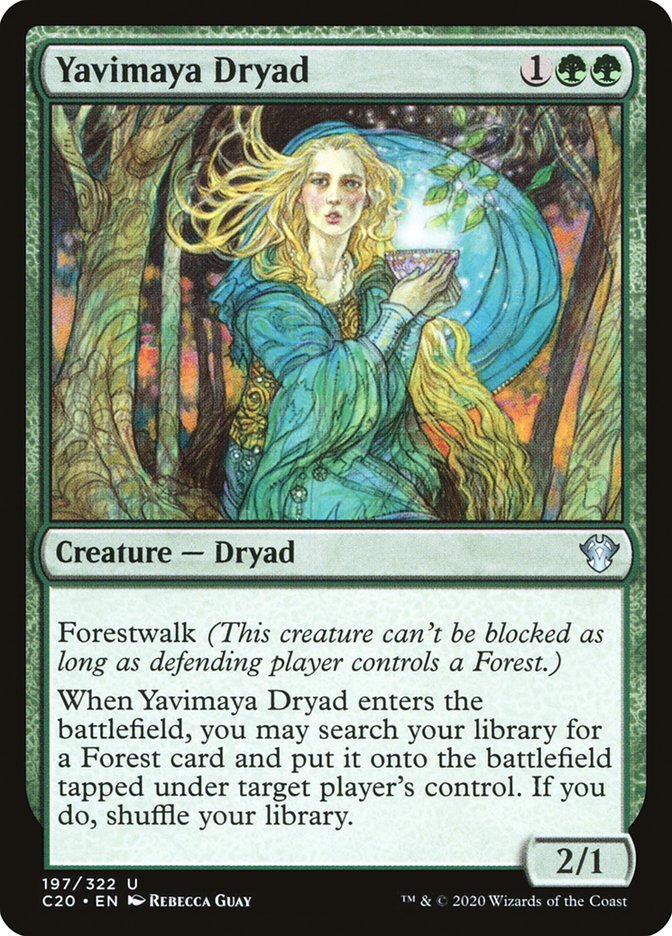 Yavimaya Dryad [Commander 2020] | Gamer Loot