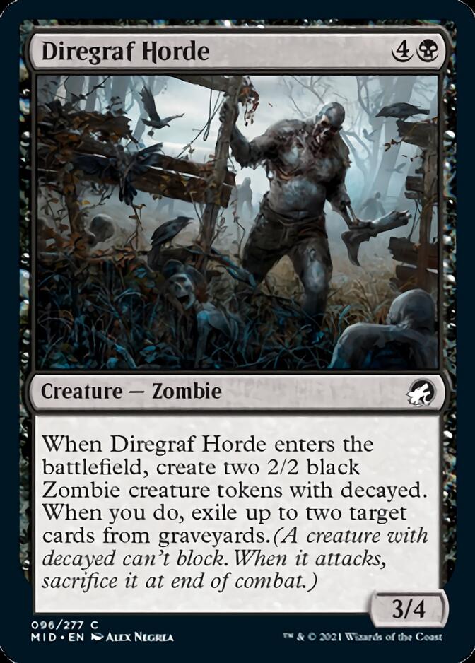 Diregraf Horde [Innistrad: Midnight Hunt] | Gamer Loot