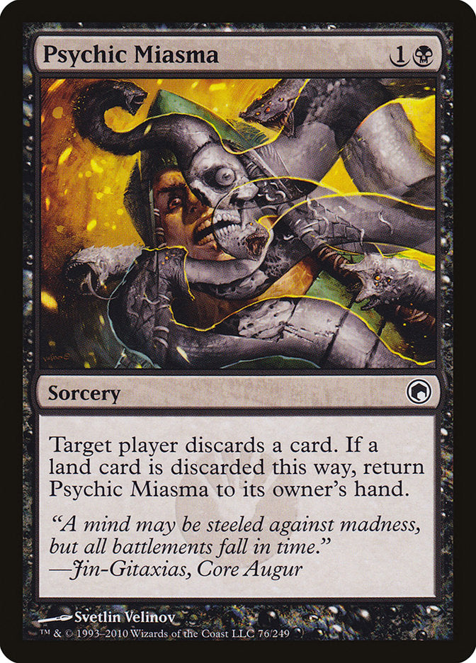 Psychic Miasma [Scars of Mirrodin] | Gamer Loot