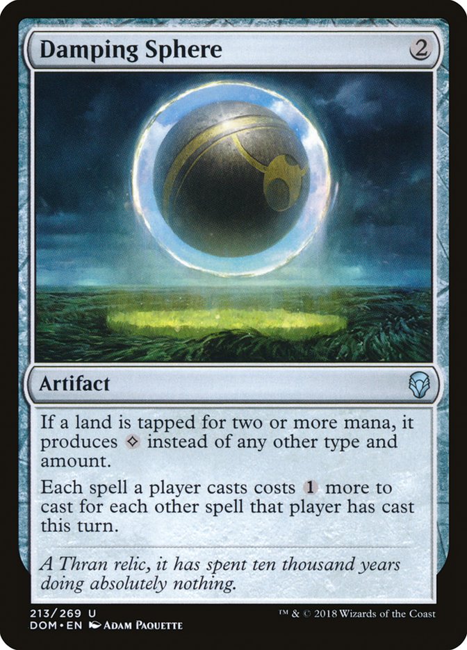 Damping Sphere [Dominaria] | Gamer Loot