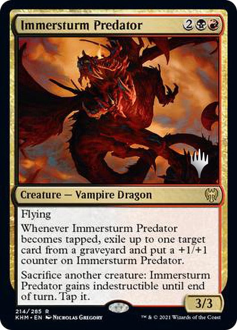 Immersturm Predator [Kaldheim Promos] | Gamer Loot