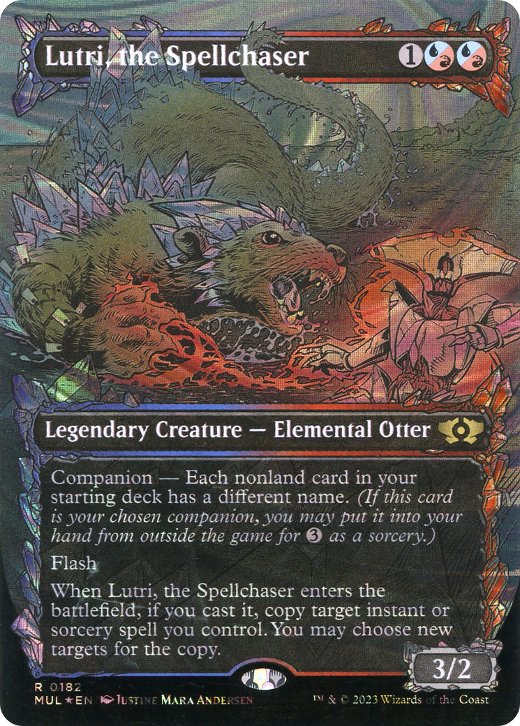 Lutri, the Spellchaser (Halo Foil) [Multiverse Legends] | Gamer Loot