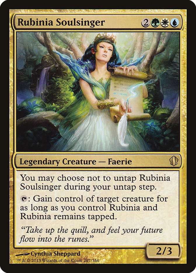 Rubinia Soulsinger [Commander 2013] | Gamer Loot