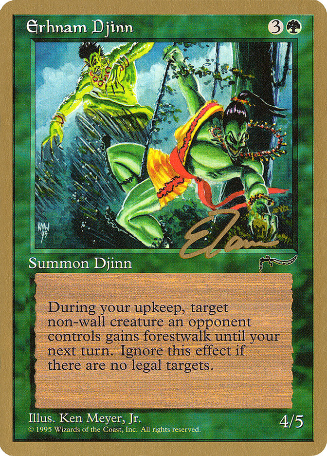 Erhnam Djinn (Eric Tam) [Pro Tour Collector Set] | Gamer Loot