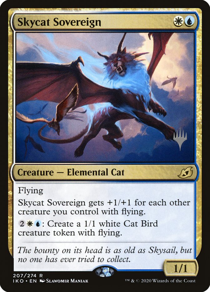 Skycat Sovereign (Promo Pack) [Ikoria: Lair of Behemoths Promos] | Gamer Loot