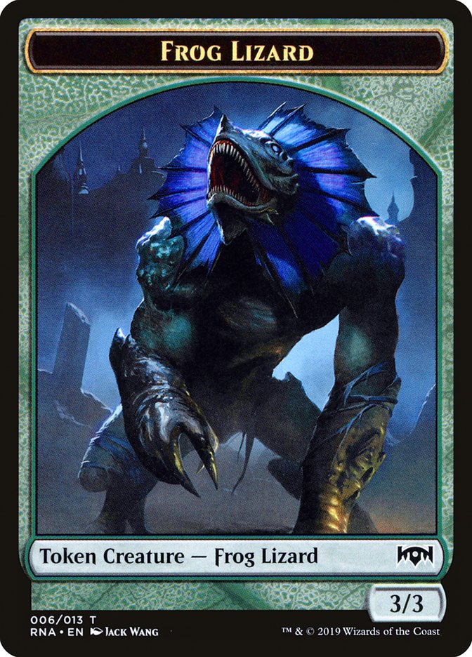 Frog Lizard [Ravnica Allegiance Tokens] | Gamer Loot