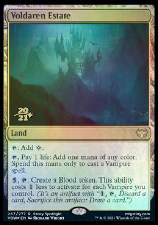 Voldaren Estate [Innistrad: Crimson Vow Prerelease Promos] | Gamer Loot