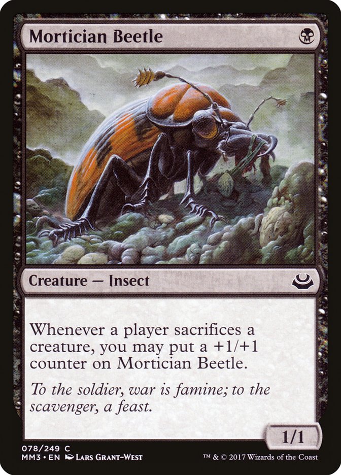 Mortician Beetle [Modern Masters 2017] | Gamer Loot