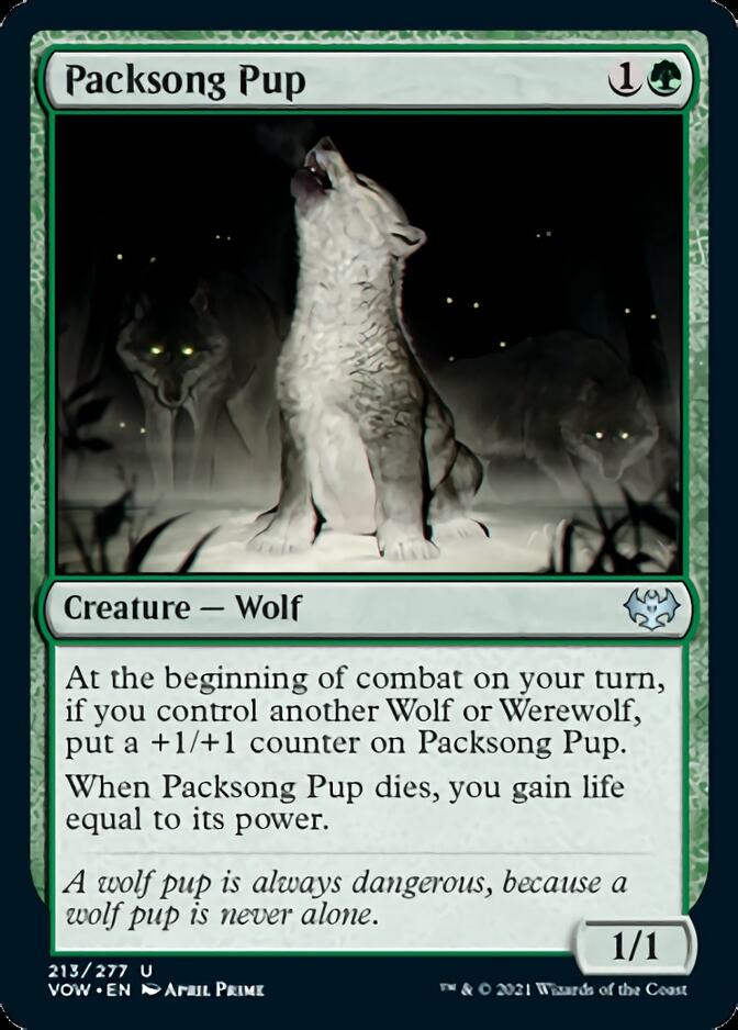 Packsong Pup [Innistrad: Crimson Vow] | Gamer Loot