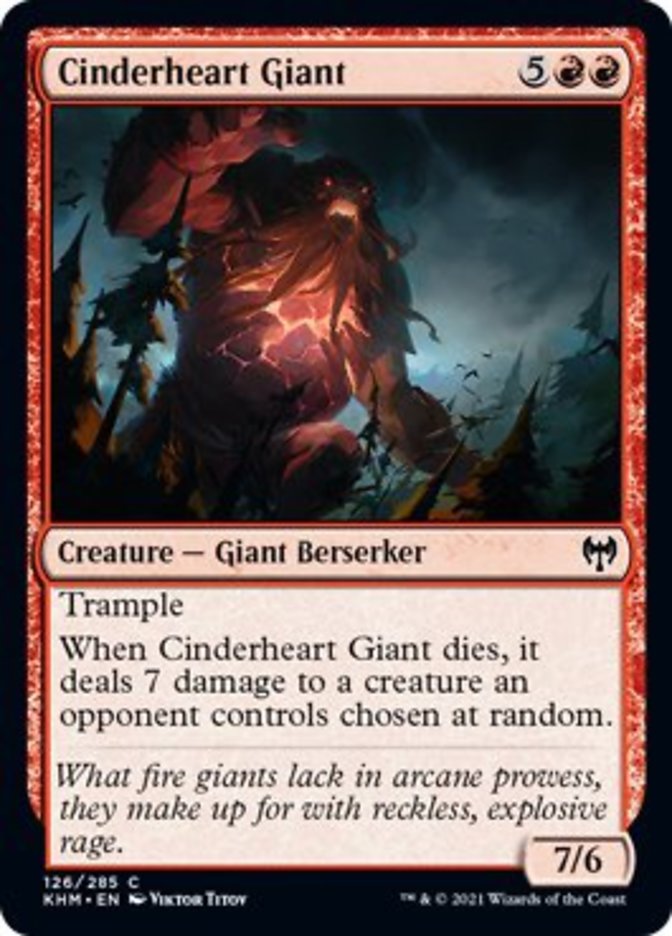 Cinderheart Giant [Kaldheim] | Gamer Loot