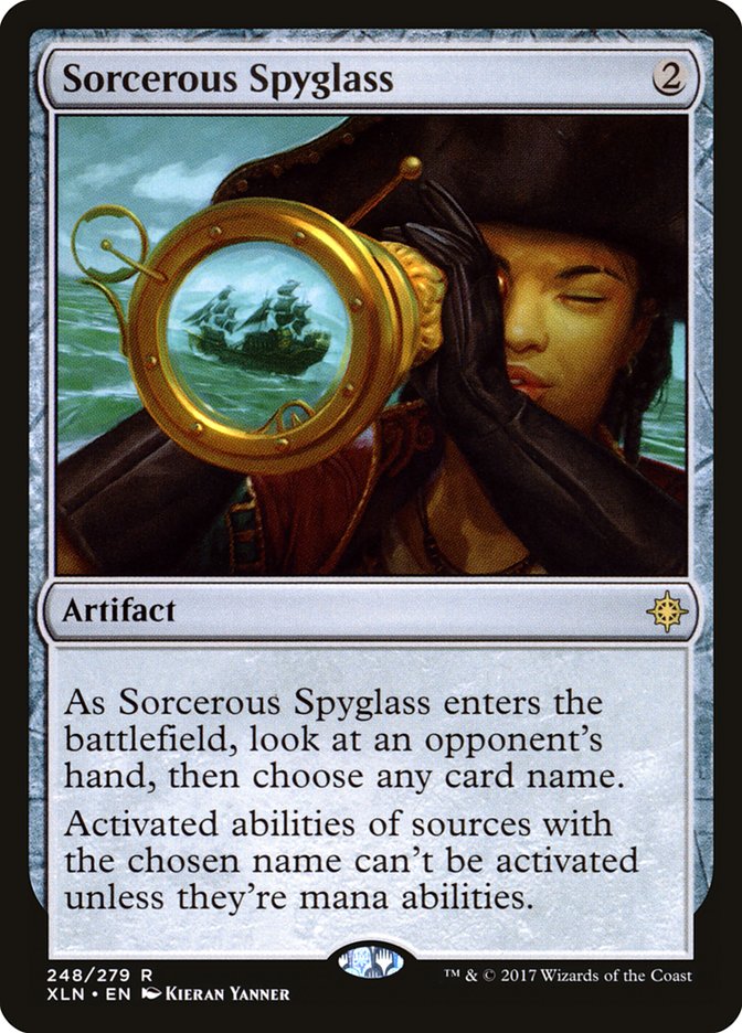 Sorcerous Spyglass [Ixalan] | Gamer Loot