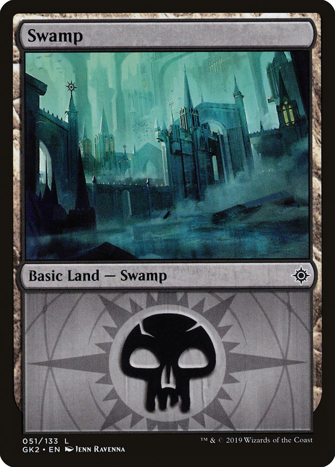 Swamp (51) [Ravnica Allegiance Guild Kit] | Gamer Loot