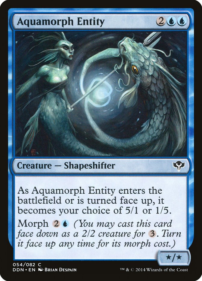 Aquamorph Entity [Duel Decks: Speed vs. Cunning] | Gamer Loot
