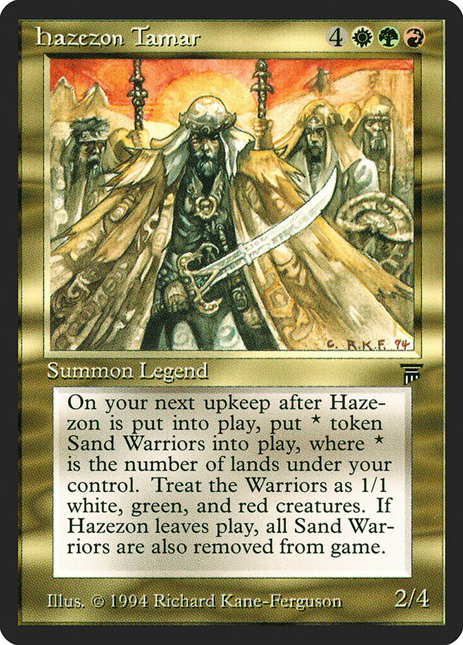 Hazezon Tamar [Legends] | Gamer Loot