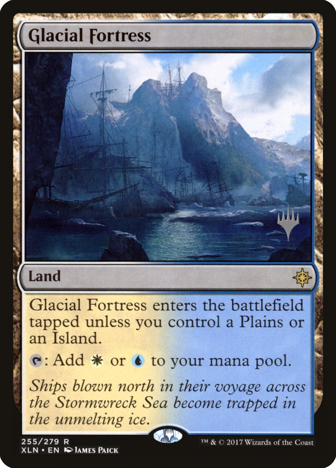 Glacial Fortress (Promo Pack) [Ixalan Promos] | Gamer Loot