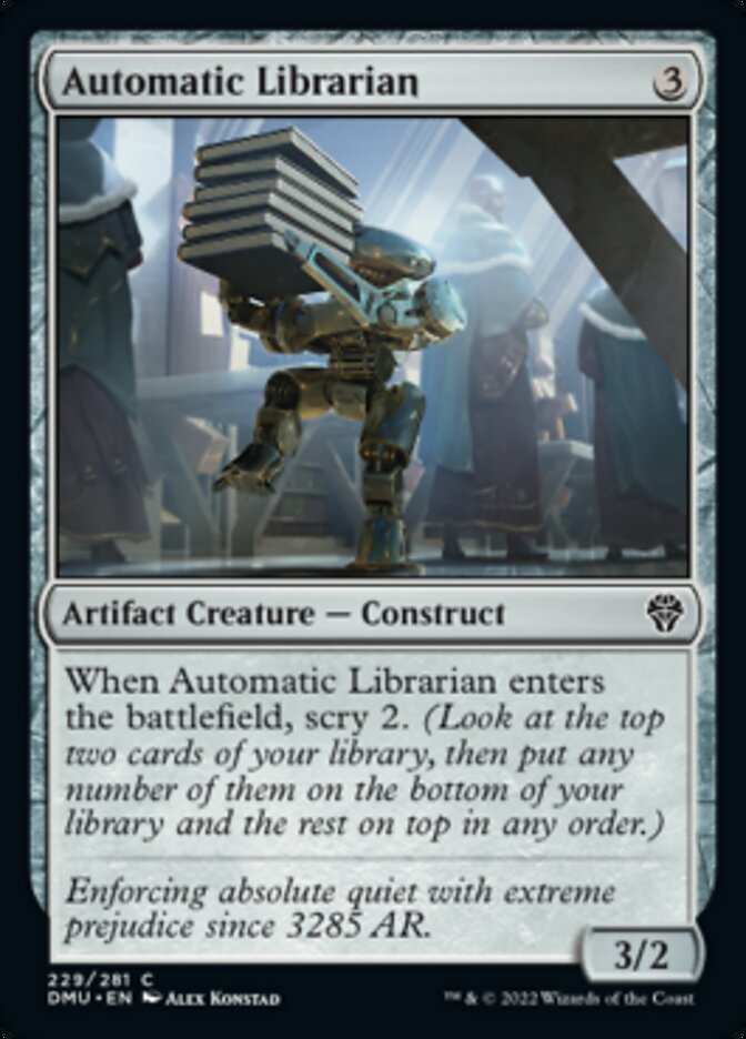 Automatic Librarian [Dominaria United] | Gamer Loot