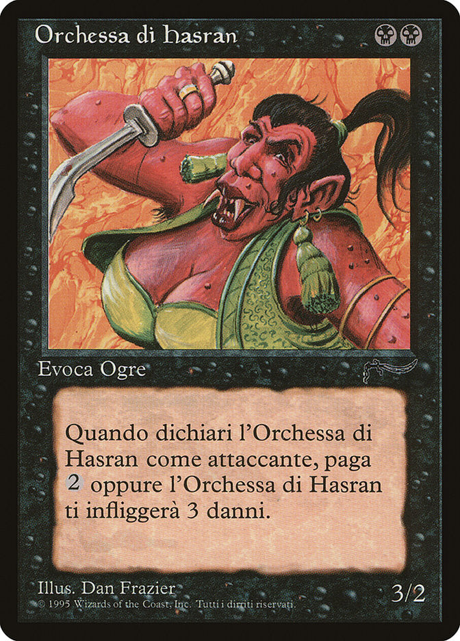 Hasran Ogress (Italian) - "Orchessa di hasran" [Rinascimento] | Gamer Loot