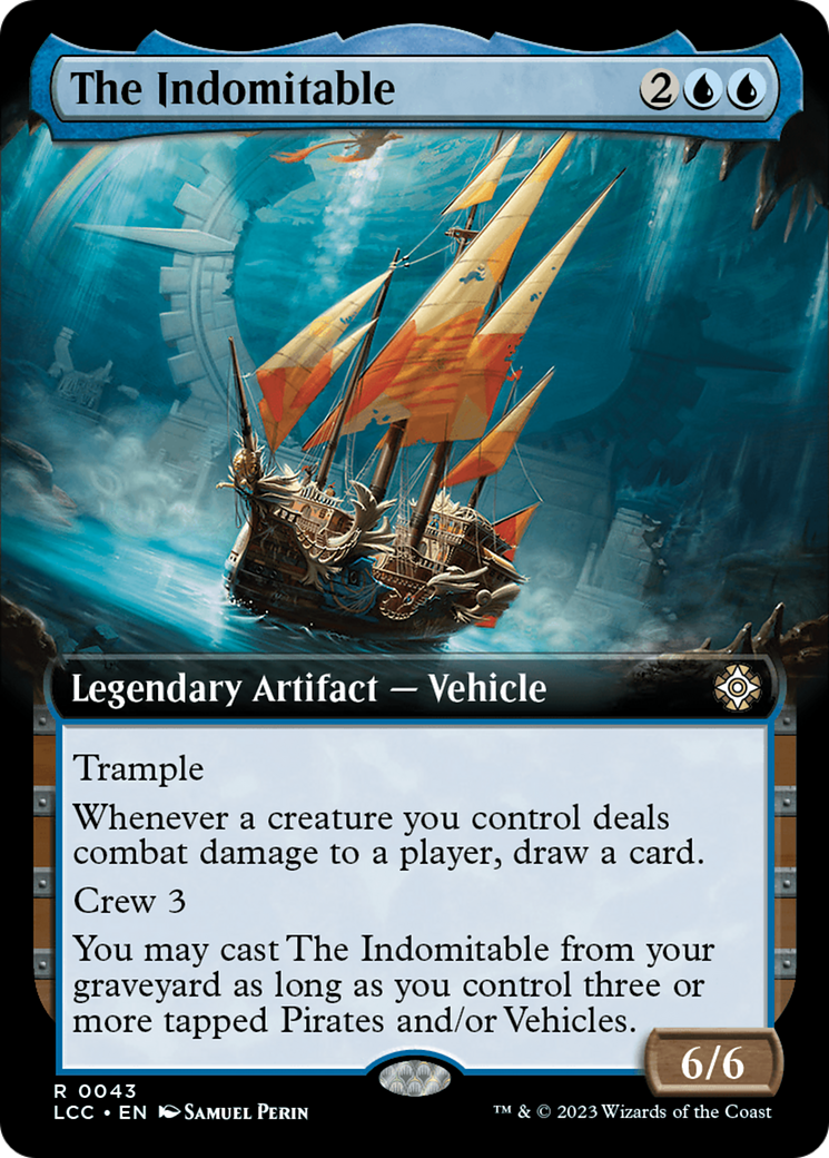 The Indomitable (Extended Art) [The Lost Caverns of Ixalan Commander] | Gamer Loot