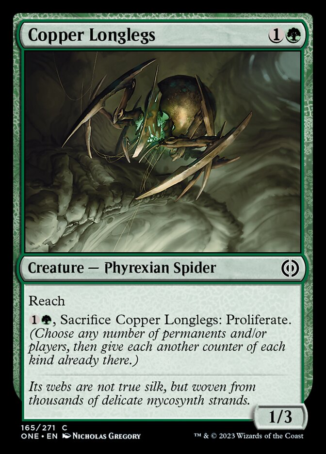 Copper Longlegs [Phyrexia: All Will Be One] | Gamer Loot