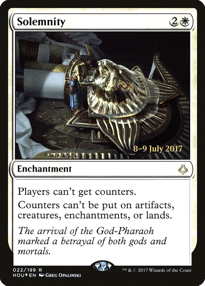 Solemnity  [Hour of Devastation Prerelease Promos] | Gamer Loot