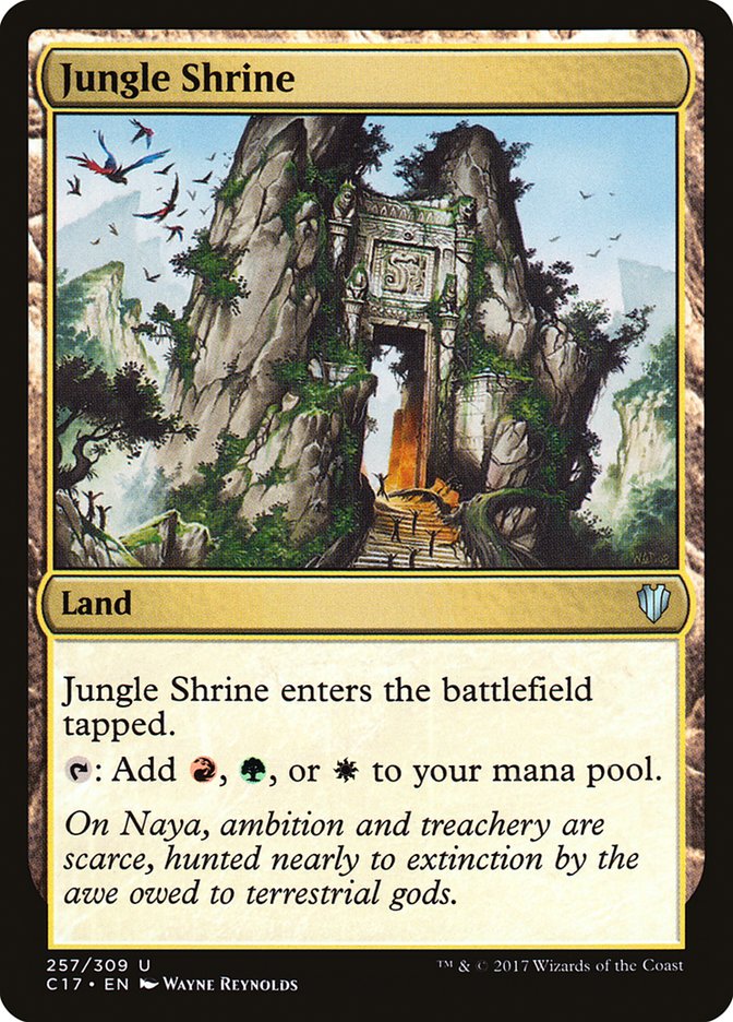 Jungle Shrine [Commander 2017] | Gamer Loot