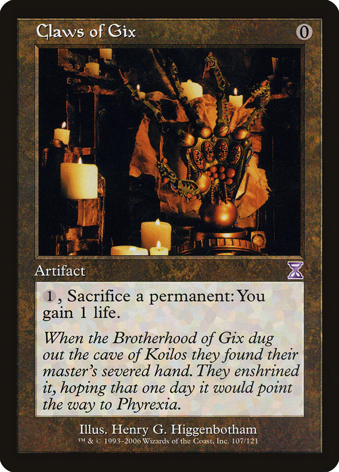 Claws of Gix [Time Spiral Timeshifted] | Gamer Loot