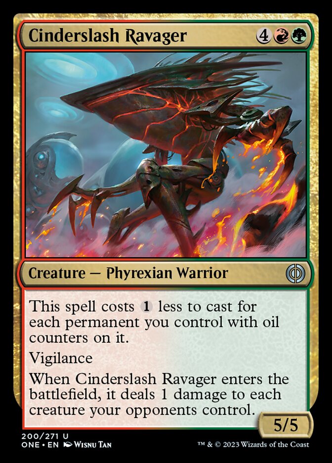 Cinderslash Ravager [Phyrexia: All Will Be One] | Gamer Loot