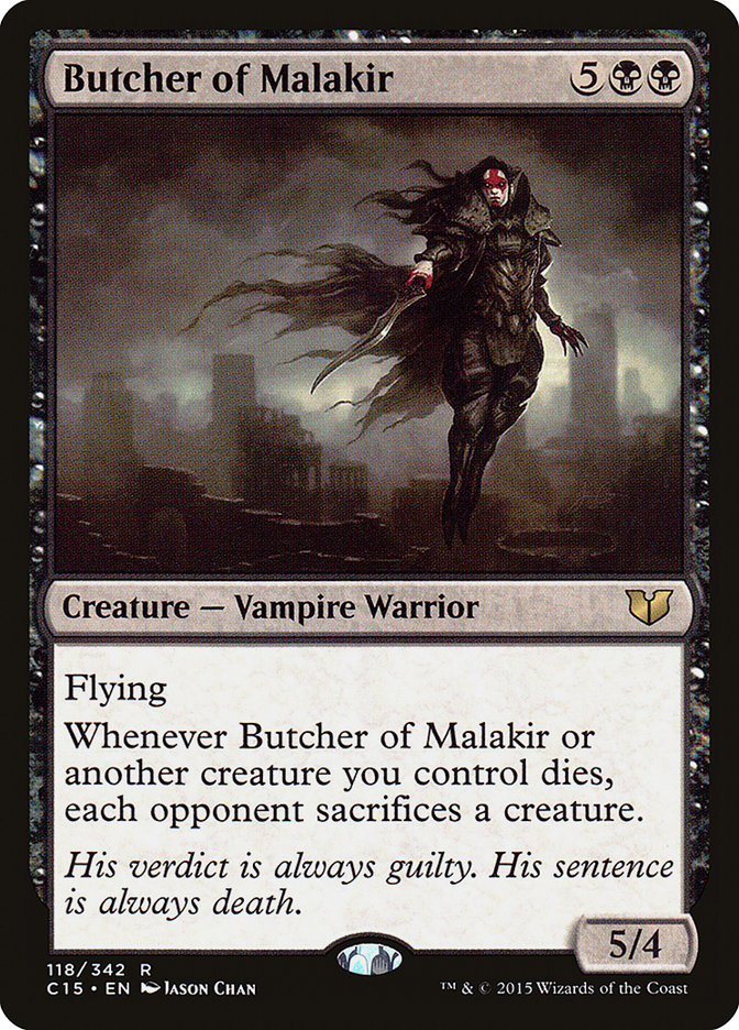 Butcher of Malakir [Commander 2015] | Gamer Loot