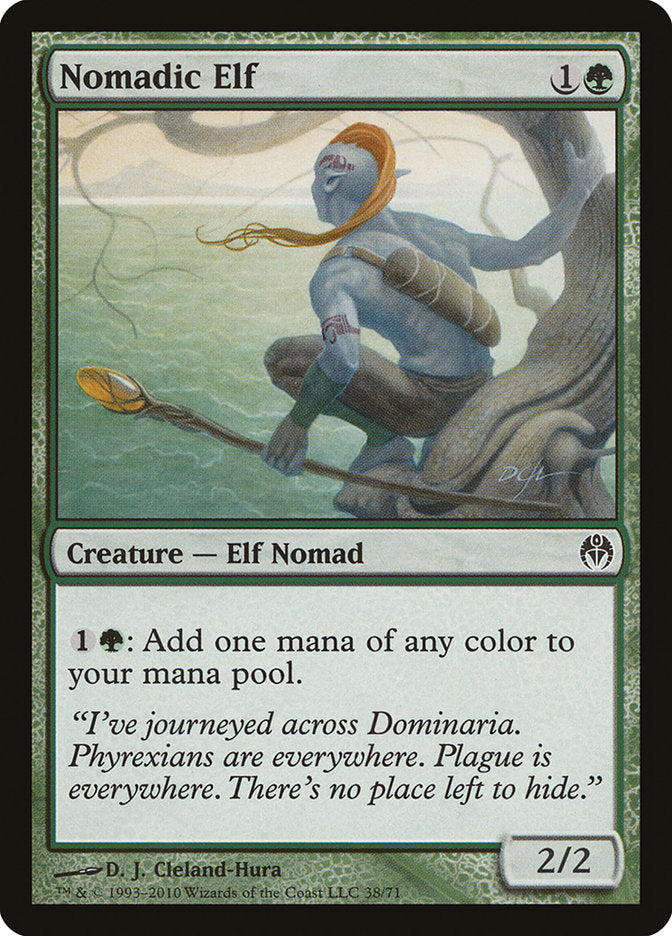 Nomadic Elf [Duel Decks: Phyrexia vs. the Coalition] | Gamer Loot
