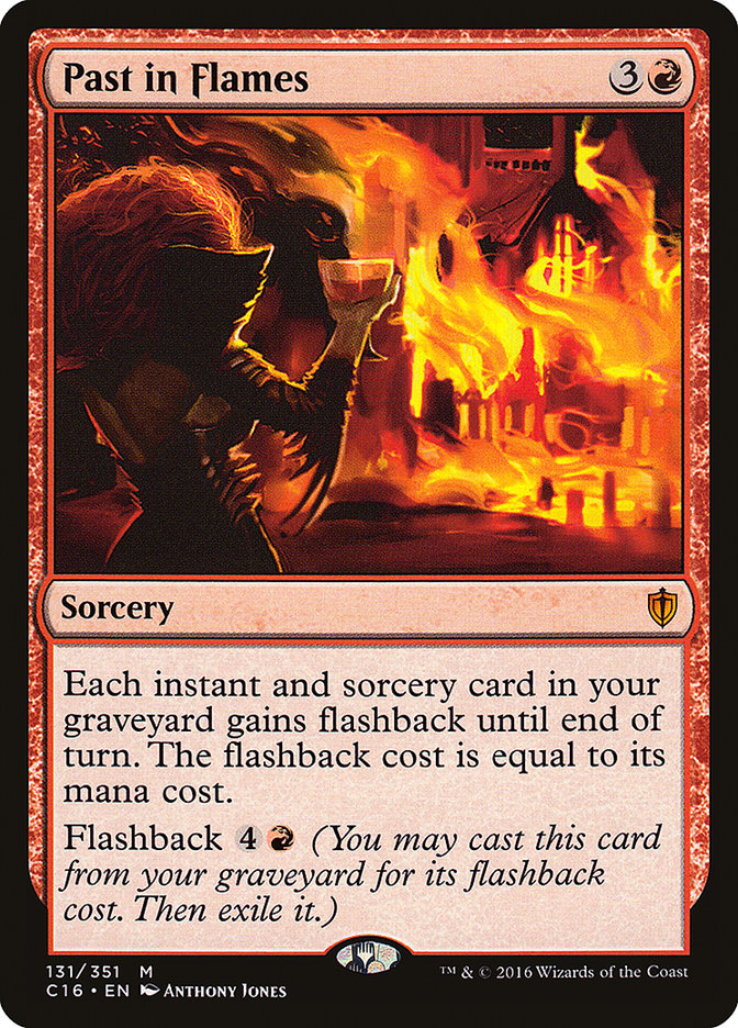 Past in Flames [Commander 2016] | Gamer Loot