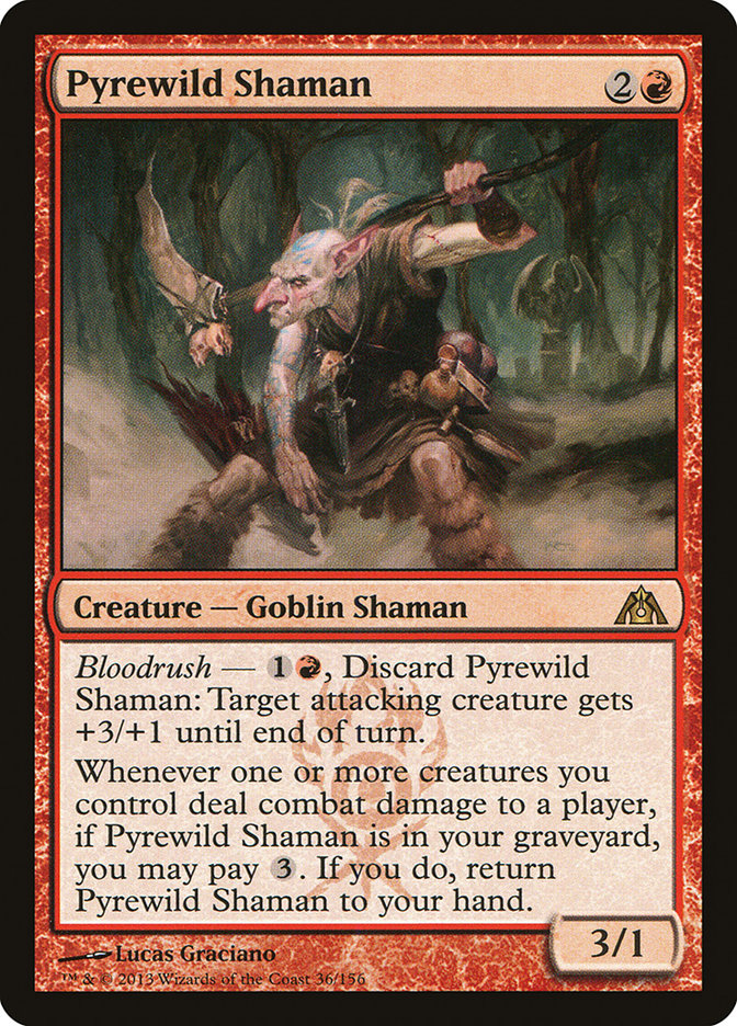 Pyrewild Shaman [Dragon's Maze] | Gamer Loot