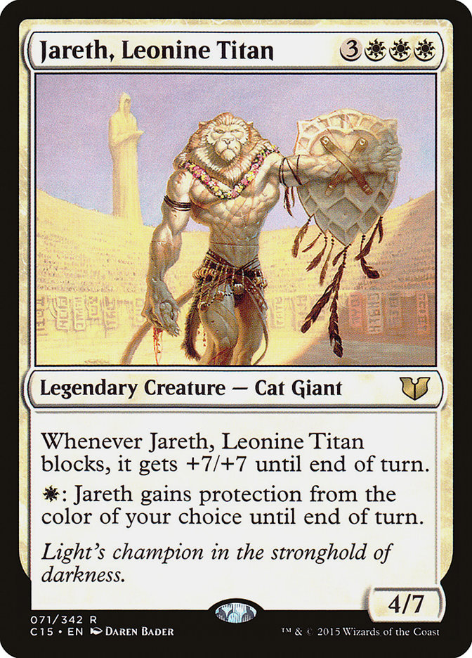 Jareth, Leonine Titan [Commander 2015] | Gamer Loot