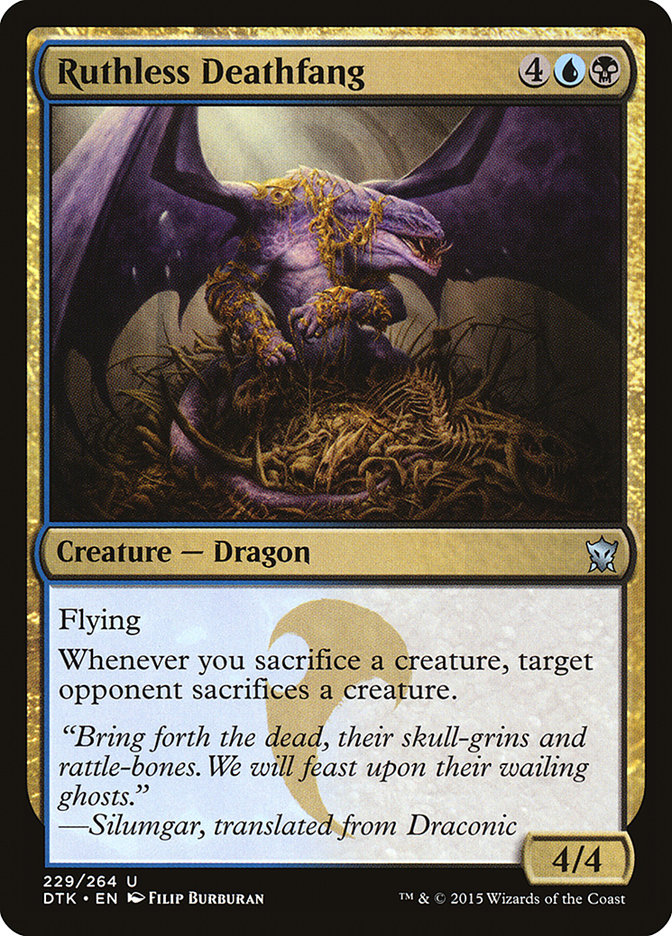 Ruthless Deathfang [Dragons of Tarkir] | Gamer Loot