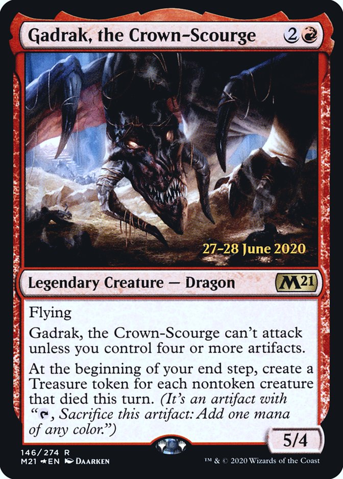 Gadrak, the Crown-Scourge  [Core Set 2021 Prerelease Promos] | Gamer Loot