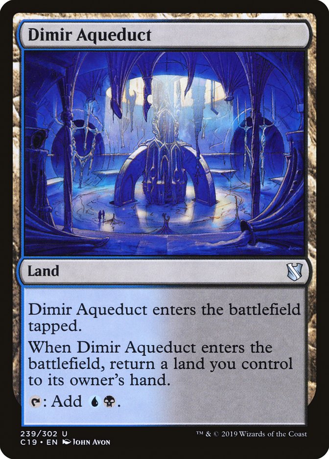 Dimir Aqueduct [Commander 2019] | Gamer Loot