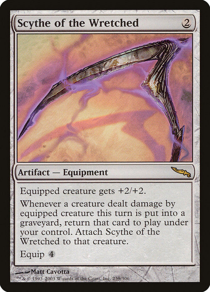 Scythe of the Wretched [Mirrodin] | Gamer Loot