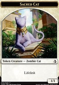 Sacred Cat // Insect Token [Amonkhet Tokens] | Gamer Loot