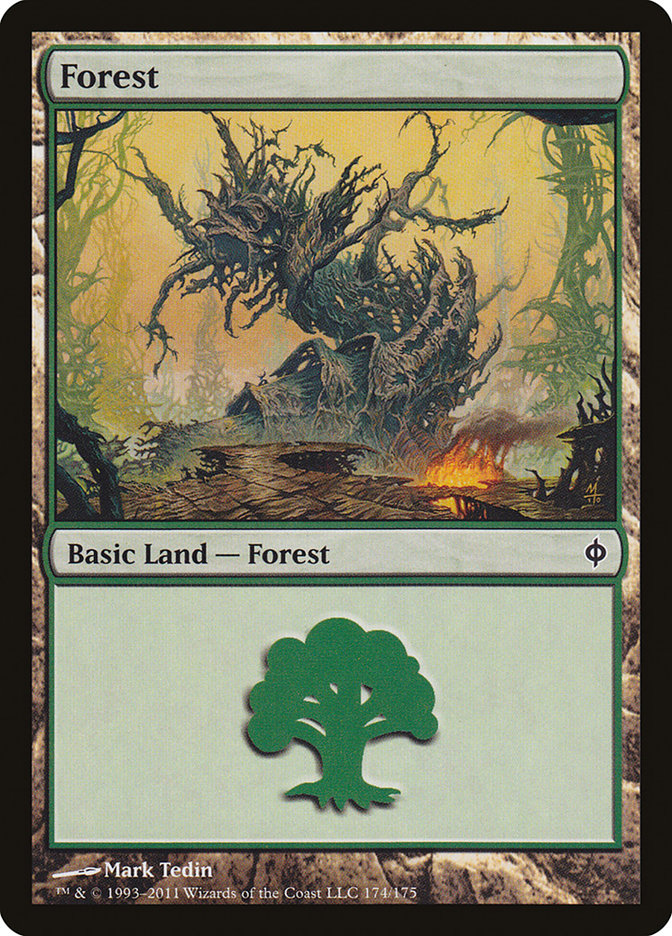 Forest (174) [New Phyrexia] | Gamer Loot
